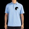 Cutter & Buck Virtue Eco Pique Tile Print Recycled Mens Polo Thumbnail