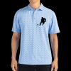 Cutter & Buck Virtue Eco Pique Tile Print Recycled Mens Polo Thumbnail