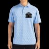 Cutter & Buck Virtue Eco Pique Tile Print Recycled Mens Polo Thumbnail
