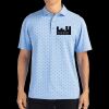 Cutter & Buck Virtue Eco Pique Tile Print Recycled Mens Polo Thumbnail