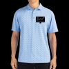 Cutter & Buck Virtue Eco Pique Tile Print Recycled Mens Polo Thumbnail