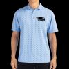 Cutter & Buck Virtue Eco Pique Tile Print Recycled Mens Polo Thumbnail