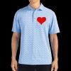Cutter & Buck Virtue Eco Pique Tile Print Recycled Mens Polo Thumbnail