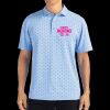 Cutter & Buck Virtue Eco Pique Tile Print Recycled Mens Polo Thumbnail