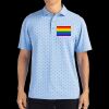 Cutter & Buck Virtue Eco Pique Tile Print Recycled Mens Polo Thumbnail