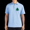 Cutter & Buck Virtue Eco Pique Tile Print Recycled Mens Polo Thumbnail