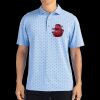 Cutter & Buck Virtue Eco Pique Tile Print Recycled Mens Polo Thumbnail