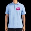 Cutter & Buck Virtue Eco Pique Tile Print Recycled Mens Polo Thumbnail