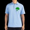 Cutter & Buck Virtue Eco Pique Tile Print Recycled Mens Polo Thumbnail