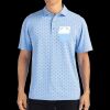 Cutter & Buck Virtue Eco Pique Tile Print Recycled Mens Polo Thumbnail
