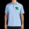 Cutter & Buck Virtue Eco Pique Tile Print Recycled Mens Polo Thumbnail