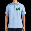 Cutter & Buck Virtue Eco Pique Tile Print Recycled Mens Polo Thumbnail