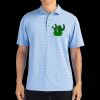 Cutter & Buck Virtue Eco Pique Tile Print Recycled Mens Polo Thumbnail