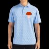 Cutter & Buck Virtue Eco Pique Tile Print Recycled Mens Polo Thumbnail