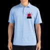Cutter & Buck Virtue Eco Pique Tile Print Recycled Mens Polo Thumbnail