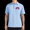 Cutter & Buck Virtue Eco Pique Tile Print Recycled Mens Polo Thumbnail